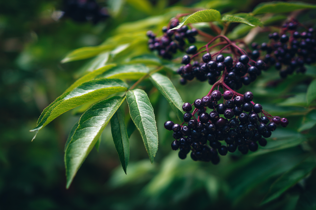 Elderberry (Sambucus nigra)