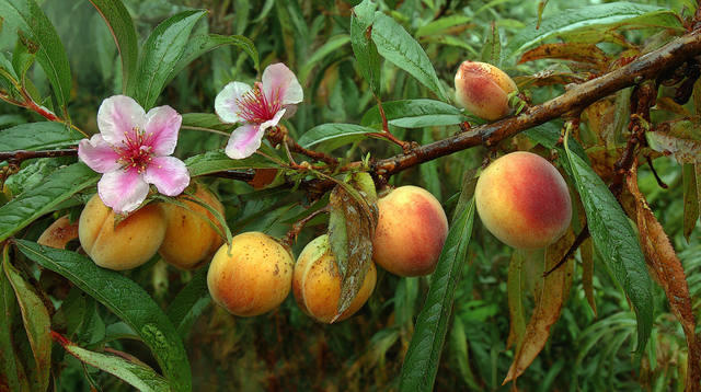 Peach (Prunus persica)